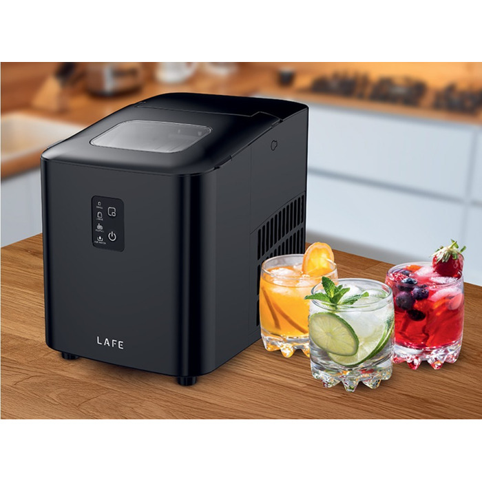 Льодогенератор Lafe Ice Cube Maker, чорний, 120 Вт