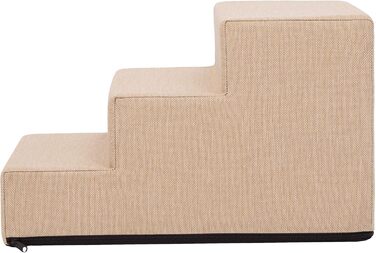 Сходинка для собак та котів Tiertreppen – пандус для маленьких собак, 4 сходинки, висота 40 см, бежевий