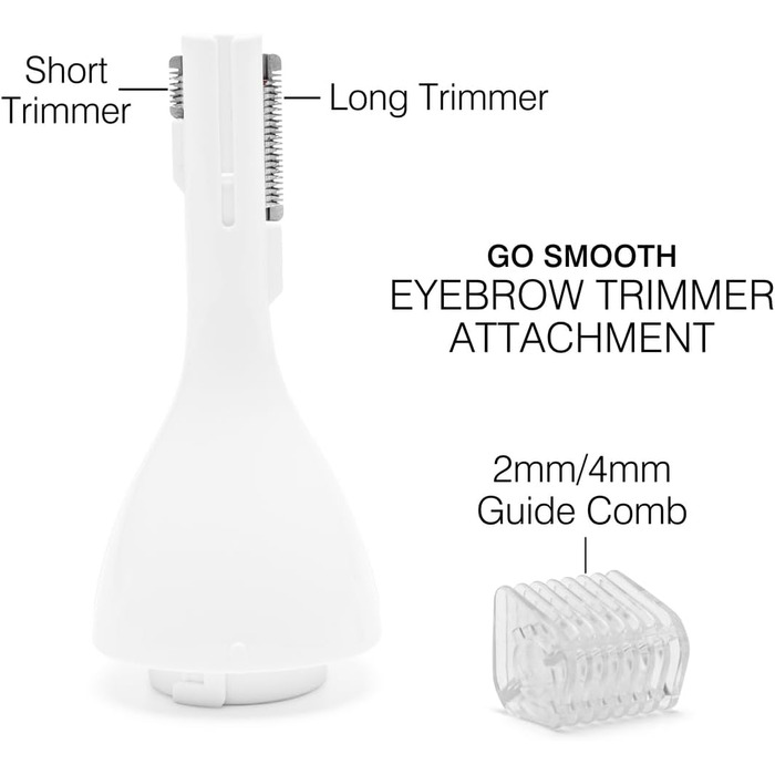 Електричний жіночий прилад для гоління та тримера бікіні Rio Go Smooth, вологостійкий, для ніг, під пахвами, інтимної зони, акумуляторний