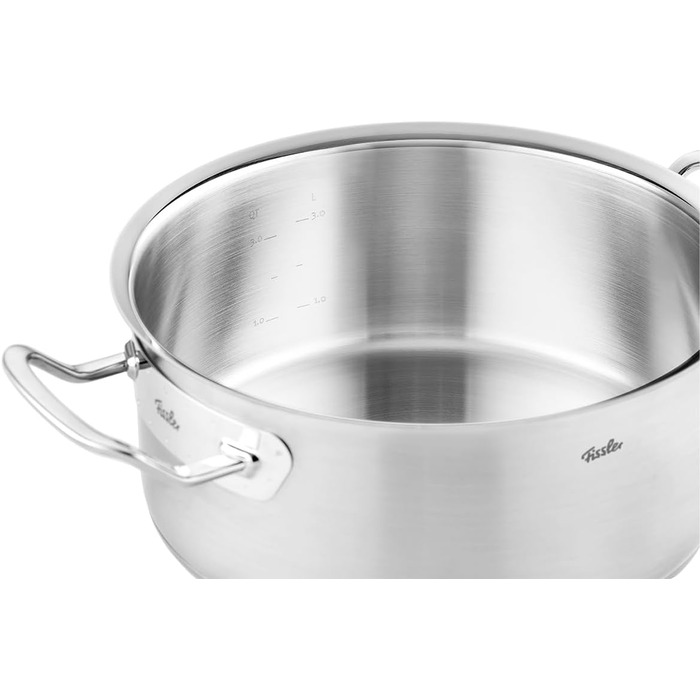 Каструля Fissler Original-Profi 1,4 л, нерж. сталь, з металевою кришкою, для індукції, 24 см