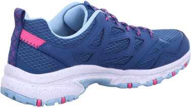 Кросівки Skechers блакитні з сіткою та рожевим кантом, 36 EU