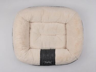 LunaLounge Snuggle Bed for Dogs and Cats in 3 Sizes and Colors (L, Beige)