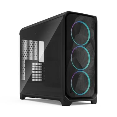 Корпус для ПК Fractal Design Meshify 3 XL White – з прозорим покриттям, RGB підсвітка, підтримка ATX, Mesh-панель, 3 вентилятори Momentum 14