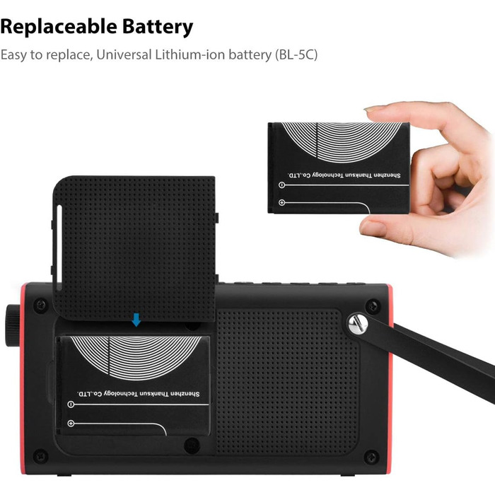 Портативна радіоприймач Avantree SP850: FM-радіо, Bluetooth-динамік, MP3-плеєр з SD-карти