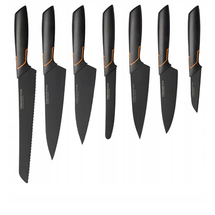 Набір кухонних ножів Fiskars Edge, 7 предметів, сталь