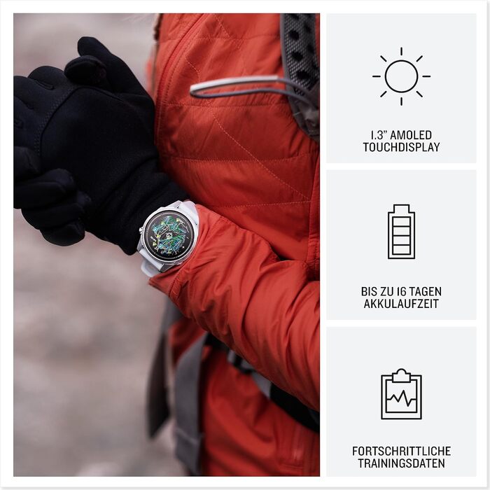 Розумний годинник Garmin Epix Pro 47mm: GPS, AMOLED, 60 спортивних програм, GarminPay