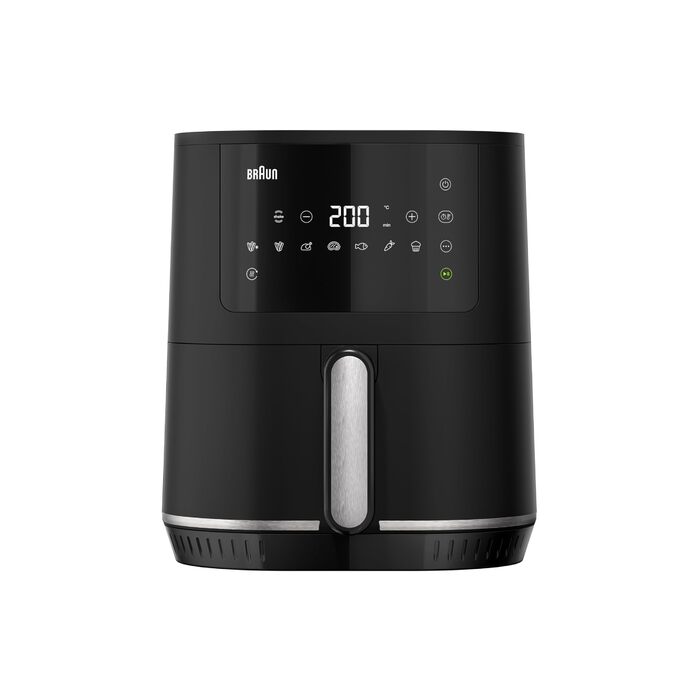 Фритюрниця електрична Braun MultiFry 3 HF 3030, 4.3 л, 1500 Вт, сенсорне управління, 8 програм, чорна