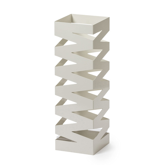 Стійка для парасольки Mango Steam Quadratisch, чорна (білий принт)