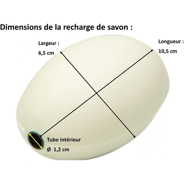 Rotating school soap, wall-mounted, French product.