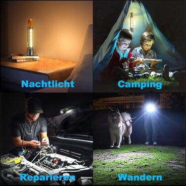 Ліхтар LED акумуляторний 500000 люмен, 9 режимів, XHP90.2, Zoom, IPX7, водонепроникний, для кемпінгу, туризму, надзвичайних ситуацій, чорний