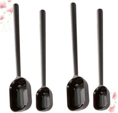 LIFKOME 8 Pcs Korean Stoneware Ash Dishes, Measuring Spoon Sizes, Storage Containers for Dog Food, Stirring, Kitchen Salt, Teaspoon Measurement, Spice Stirring Stick, Baby Liquid