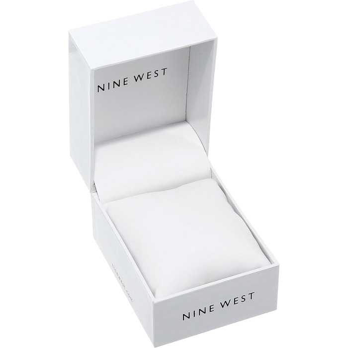 Жіночий наручний годинник Nine West з квітковим циферблатом, рожевий