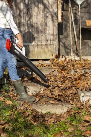 IKRA Battery Axial Leaf Blower ICB 20, ergonomic, compact, lightweight, including battery and charger