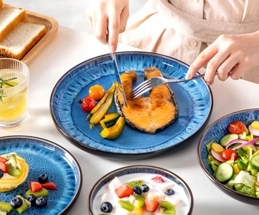 Обідній сервіз VANCASSO PLAYA, набір на 6 осіб, 24 предмети