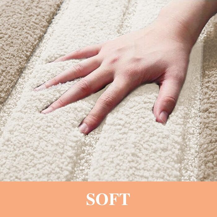 Килимок для ванної кімнати Wyewye з мікрофібри, супер поглинаючий, шампань, 40 x 60 см