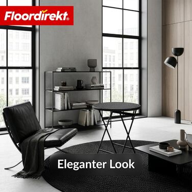 Стіл туристичний складний Floordirekt Buffettisch, 183x76 см, пластик, для саду, тераси, балкону, кемпінгу, 6 осіб (Toyama)