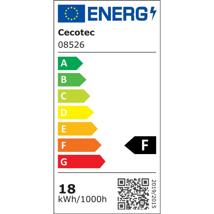 Вентилятор стельовий Cecotec EnergySilence Aero 5600 Classic Gold/DarkWood з підсвіткою та пультом ДК, 40 Вт, LED, 6 швидкостей, режим зима/літо