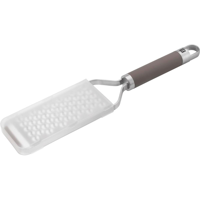 Терка ZWILLING Pro Fein: нержавіюча сталь, 34 см, ергономічна ручка, сірий колір