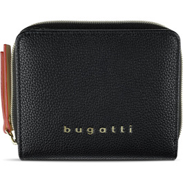 Bugatti Ella small wallet for women, women's wallet, purse, women's purse in black