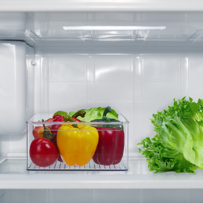 Relaxdays Refrigerator Organizer with Handle