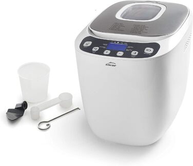 Хлібопічка Lacor 1 біла, 550 Вт