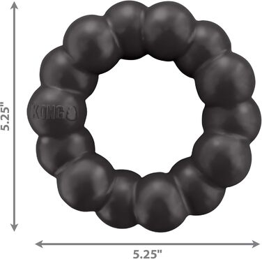 KONG Extreme Ring - Durable Ring Toy Made of Natural Rubber - For Healthy Chewing Habits - For XL Dogs