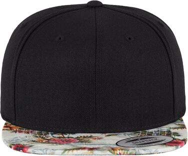 Кепка бейсболка Flexfit Floral Snapback унісекс, для жінок та чоловіків, 2 кольори, універсальний розмір (м'ятний)