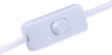 Нічна лампа 'Ліна' - керамічна настільна лампа з абажуром з тканини, сумісна з LED, цоколь E14, 230V, для вікна, дивана, підвіконня (білий/сріблястий)