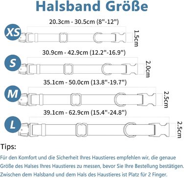 Набір собачий: повід та нашийник з м'якої шкіри (2м) - регульований повід, стильна рожева металева застібка та нейлонові повідки для цуценят, собак маленьких, середніх та великих порід, сірий колір, S (обхват шиї 31-43 см, ширина 2 см), сірий