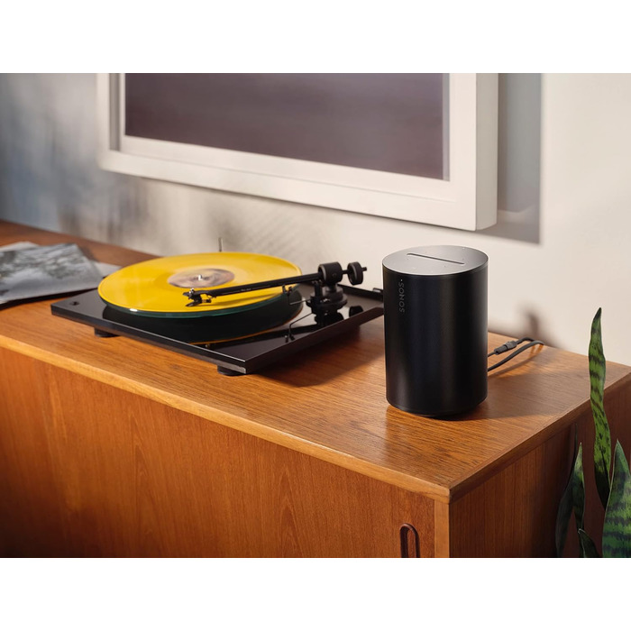 Sonos Era 100: Розумна колонка Wi-Fi/Bluetooth з Alexa, чорна