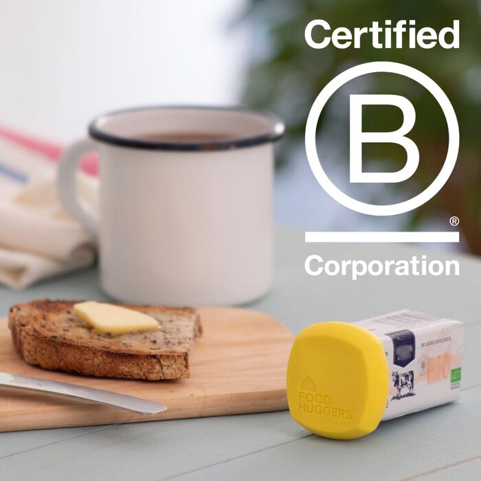 Butter Hugger – Patented Butter Cover – keeps your butter sealed and fresh.