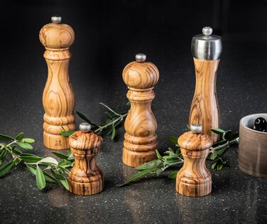 Набір млинків для солі та перцю PEUGEOT Tahiti Duo Spring 15 см, рожевий, оливкове дерево
