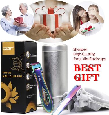 Набір для манікюру та педикюру SZQHT для товстих та врослих нігтів (призматичний)