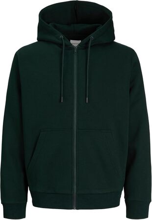 Чоловіча однотонна худі Jack & Jones Smart Casual, розмір XS, колір Scarab
