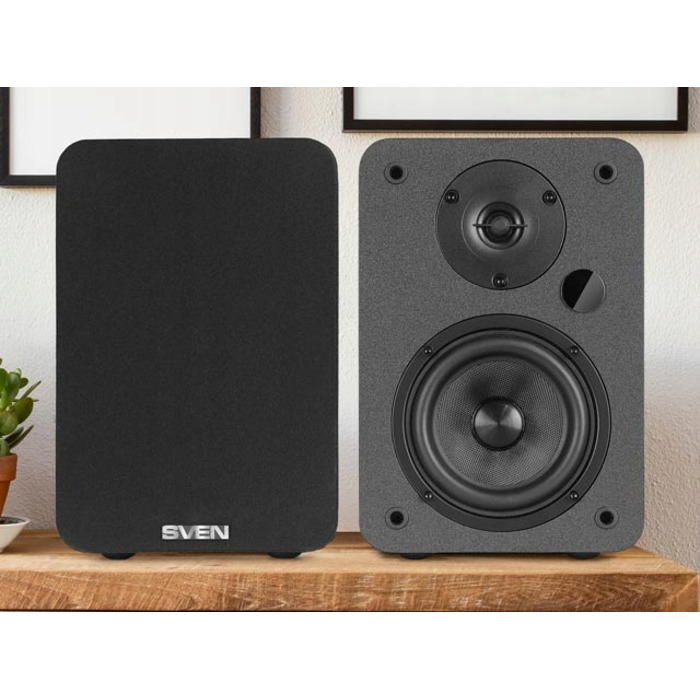 Акустична система SVEN SPS-830: Bluetooth, HDMI ARC, Оптичний вхід, Пульт ДК, 2x30Вт, MDF