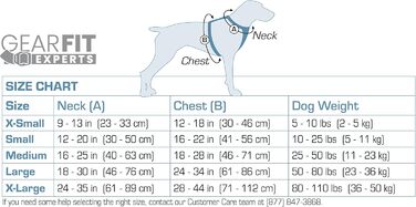 Шлейка для собак Kurgo Journey Air, зручна та безпечна для прогулянок та бігу, з ручкою для контролю, відбивачі, посилена, середній розмір (Orange/Sunset Chevron)