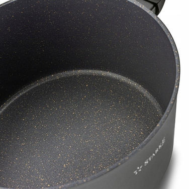 Каструля традиційна Starke Pro Dark Gold, 6 л