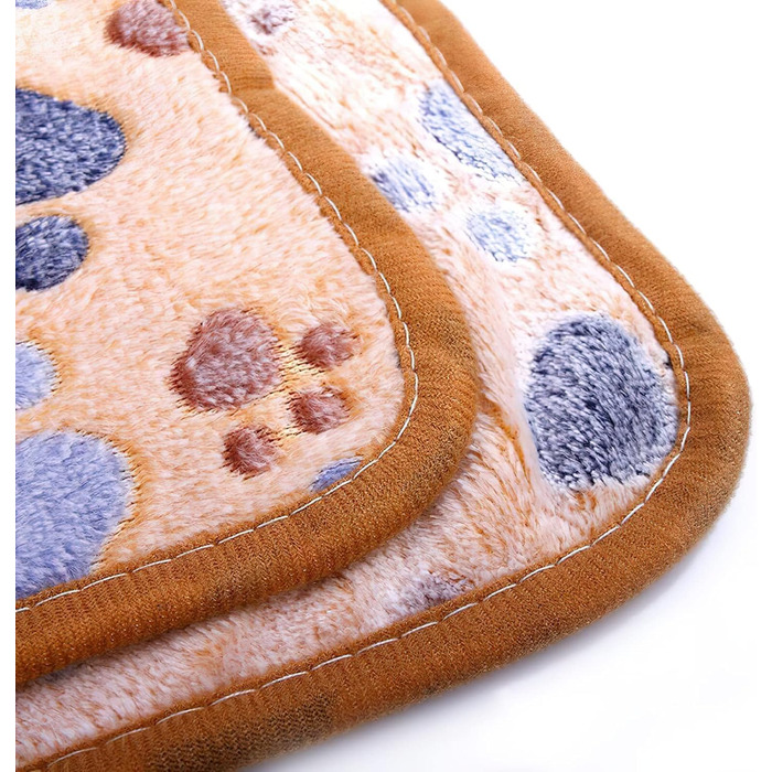 16 шт. ковдри для собак та котів, миючі, м'які, теплі, флісові, 60x40 см