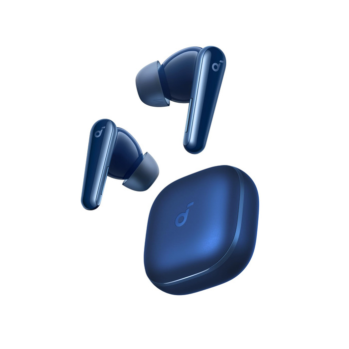 Soundcore Liberty 5: Бездротові навушники Anker з активним шумозаглушенням, Dolby Audio, швидкою зарядкою та 6 мікрофонами (Ozean-Blau)