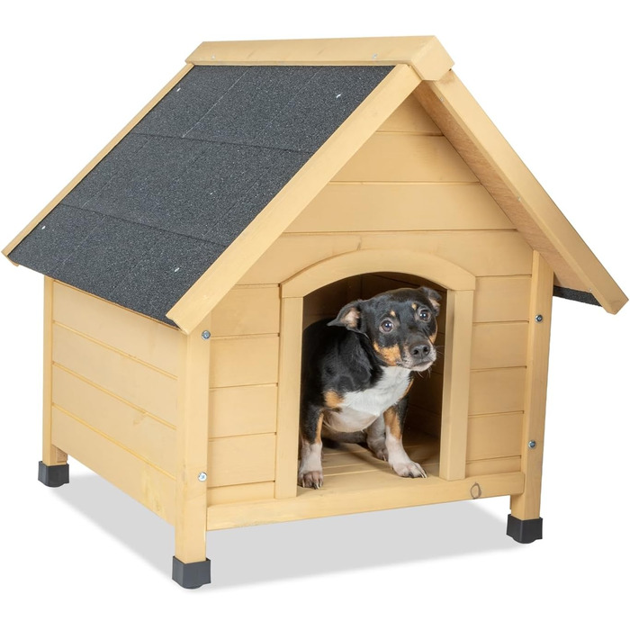 Будка для собак VOSS.PET Liam, XL, з натурального дерева, для великих собак