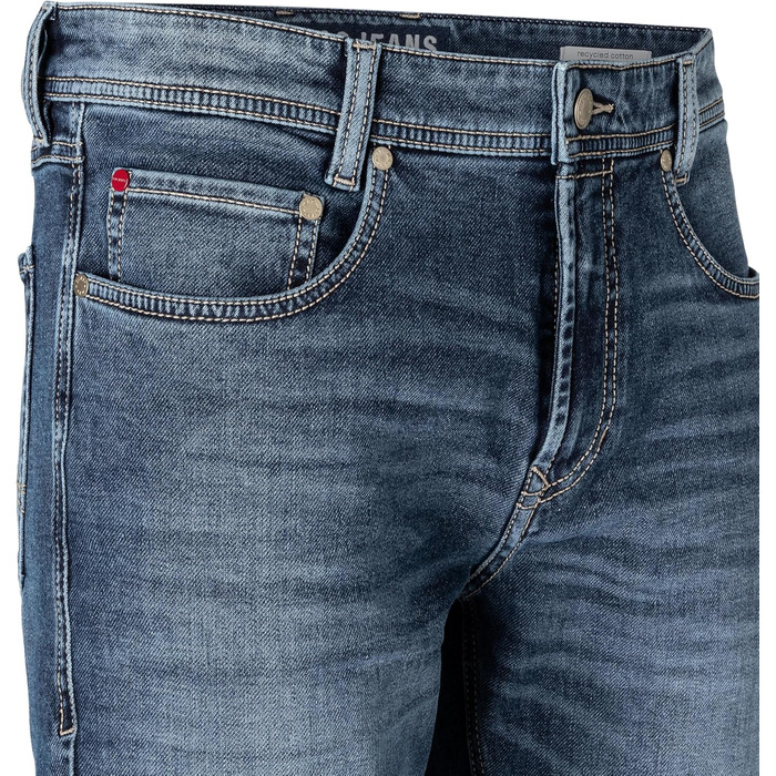 Джинси жіночі Mac Angela 5-Pocket (29W/32L, сині 0590-00-0994l-h757) - класичні, зручні