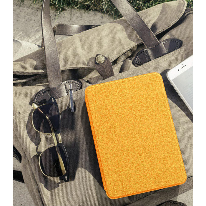 Чохол для Kindle 11 (2024/2022) MoKo, Оранжевий Denim, з авто-вимиканням, Smart Cover для Kindle 11-го покоління
