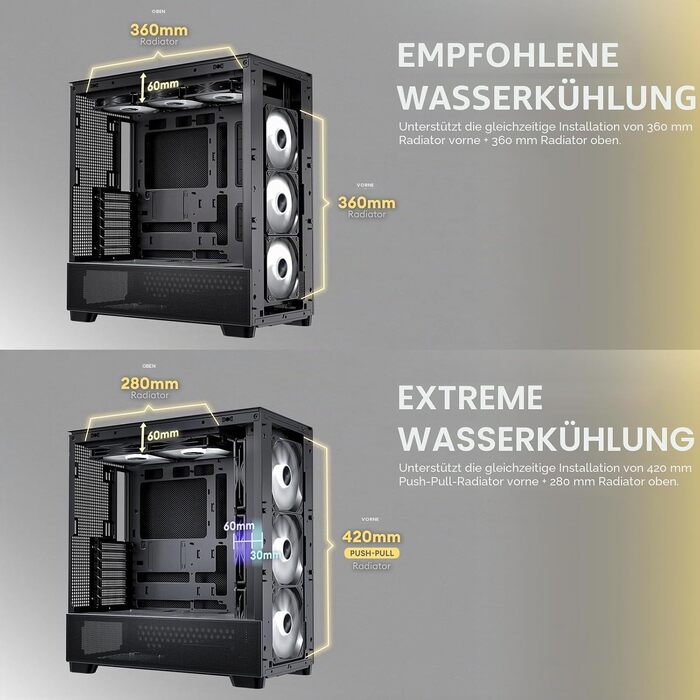 Корпус для ПК Antec Flux SE Midi Tower, чорний