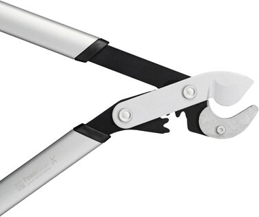 Секатор Fiskars PowerGearX LX99-L для сухої та твердої деревини, 80 см, антипригарне покриття, загартована сталь, чорний/помаранчевий