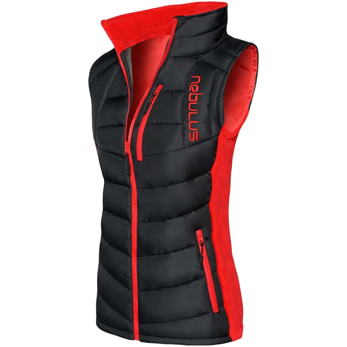Жіноча жилетка Nebulus Weste Revival чорно-червона, розмір M