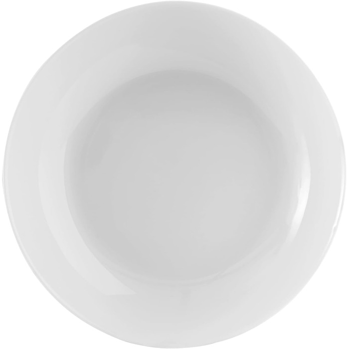 Сервіз столовий 24 штуки (на 12 осіб) - білий, порцеляна
