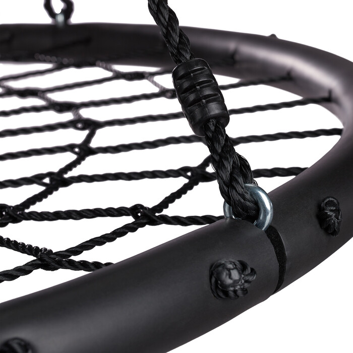 Relaxdays Hanging Nest Swing with Net, 120 cm