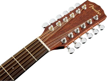 Електроакустична гітара Fender CD-60SCE 12-струнна, з Fishman, 2 роки гарантії, махагоні, палісандр, натуральний колір