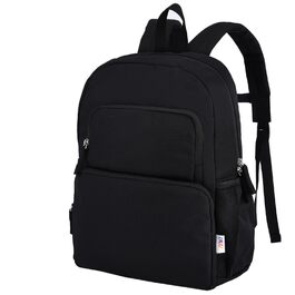 Дитячий рюкзак RAVUO для дівчаток та хлопчиків, шкільний рюкзак з нагрудним ременем, рюкзак для дітей 3-8 років (Чорний)