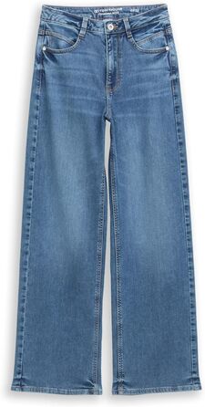 Джинси жіночі Tom Tailor TTMADINA широкі, Mid Stone Wash, 30W/30L, денім